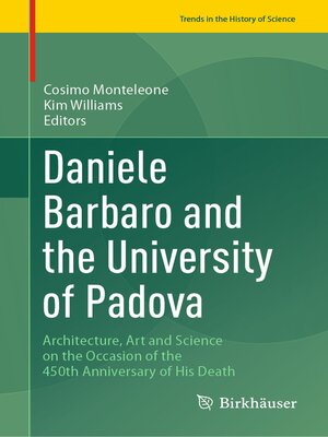 cover image of Daniele Barbaro and the University of Padova